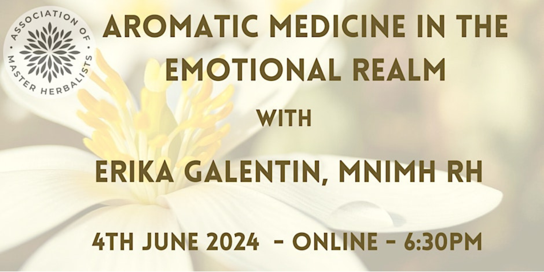 Aromatic Medicine in the Emotional Realm with Erika Galentin